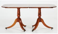 Biedermeier Style Extendable Dining Table mid 20th Century Swedish seats 8 210cm