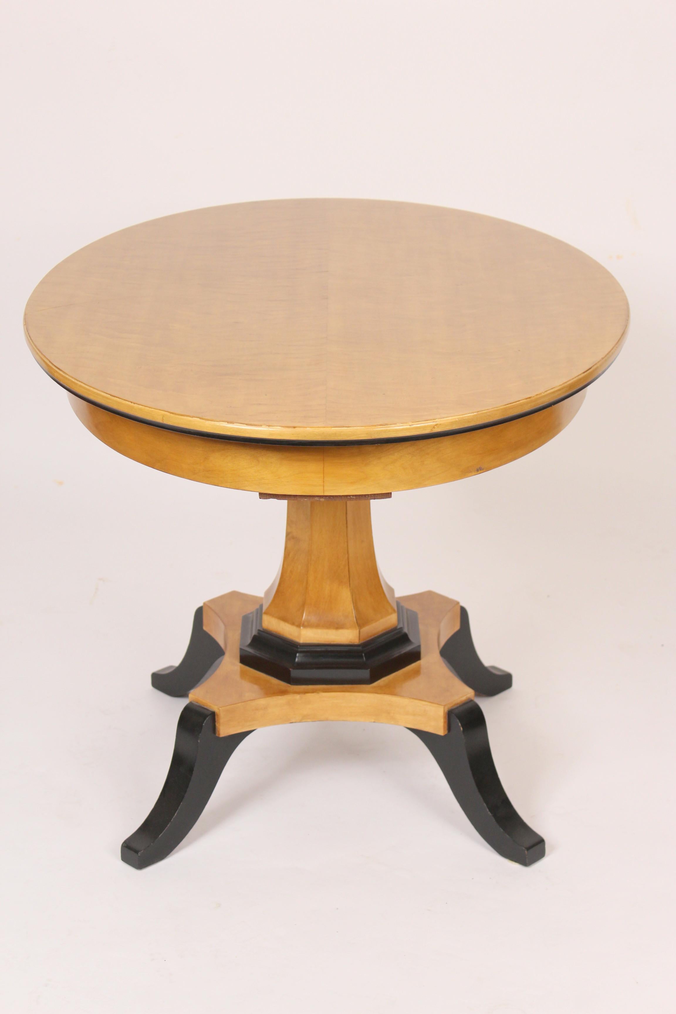 Biedermeier Style Occasional Table In Good Condition In Laguna Beach, CA