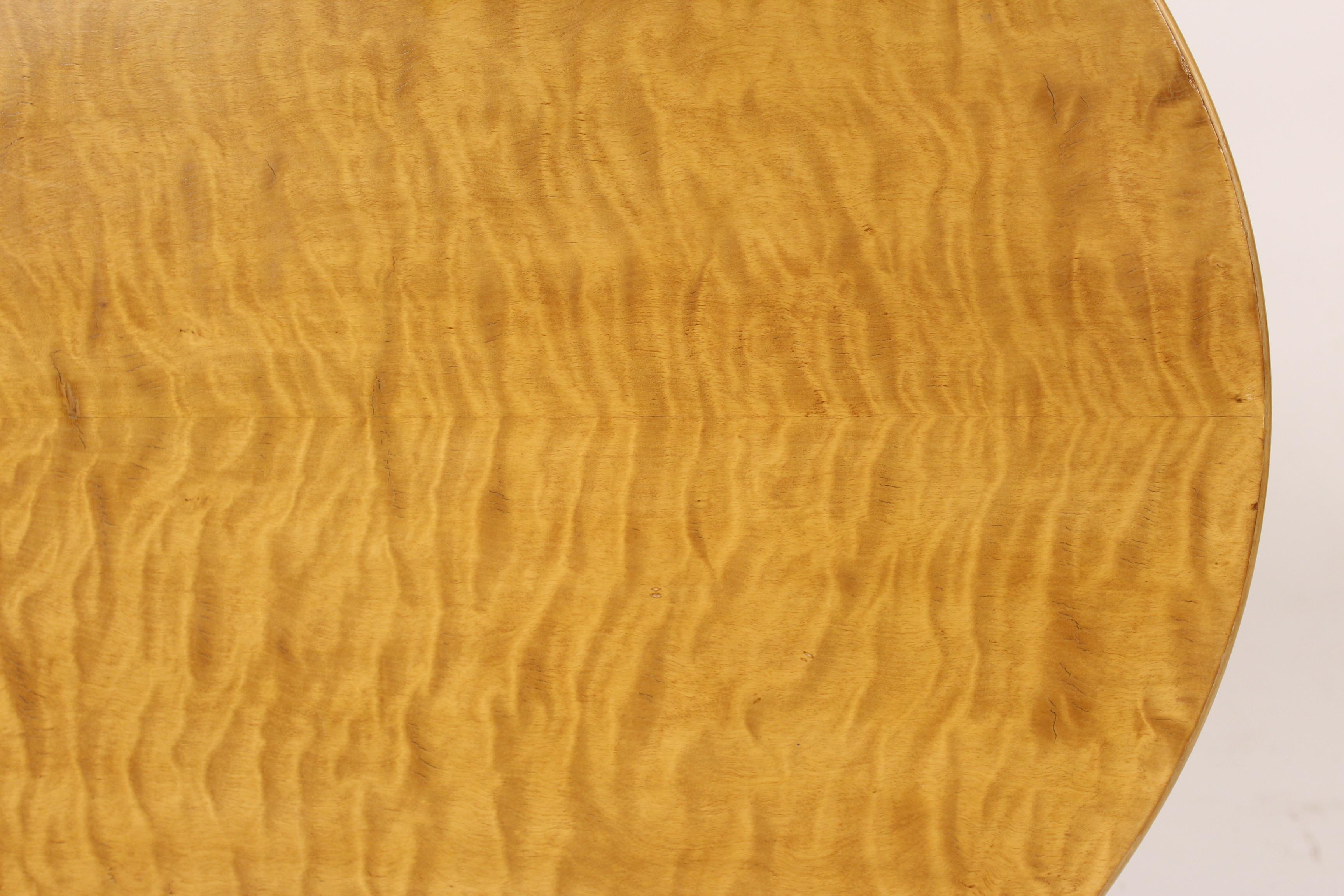 Wood Biedermeier Style Occasional Table