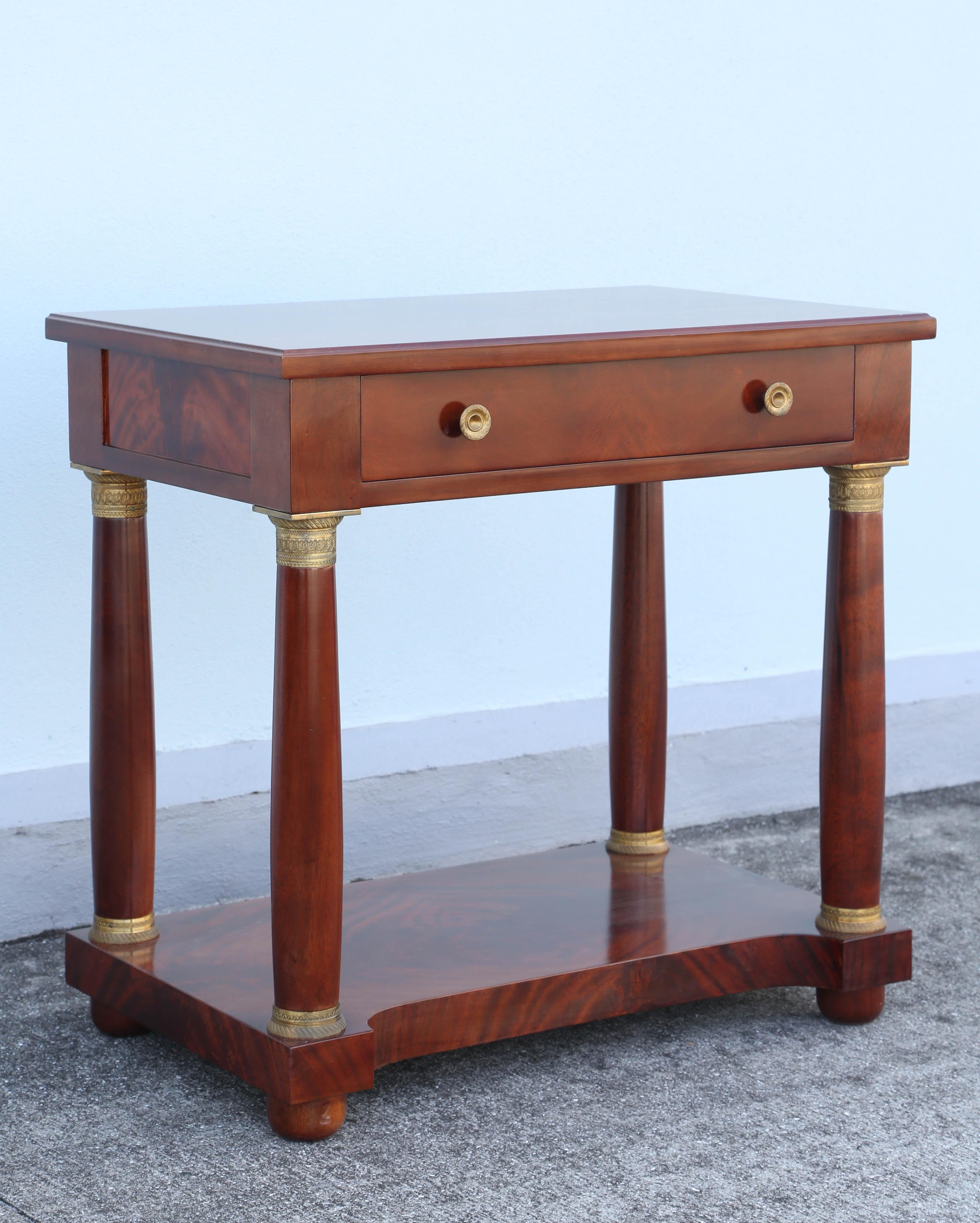 Biedermeier Style Side Table For Sale 1