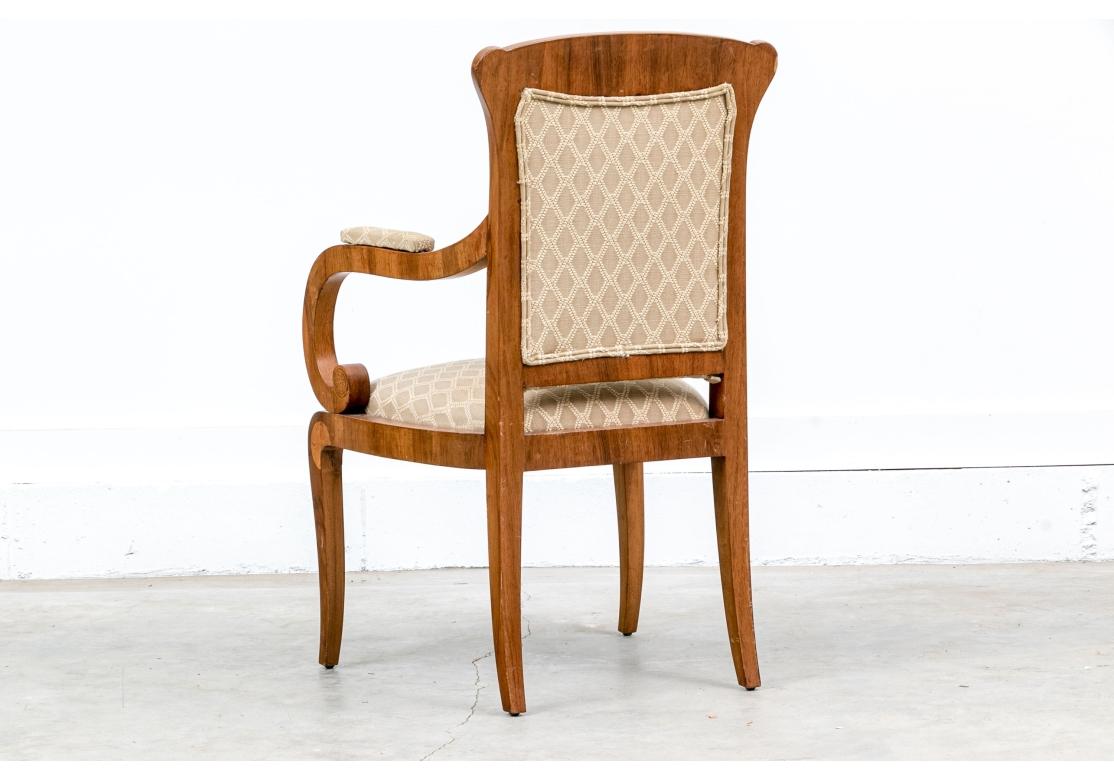 Sillón con Brazos Tapizado Estilo Biedermeier en venta 2