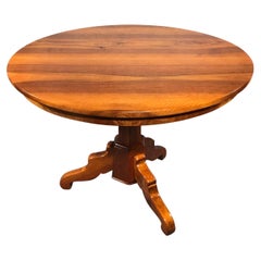 Biedermeier Table, 1830, Walnut