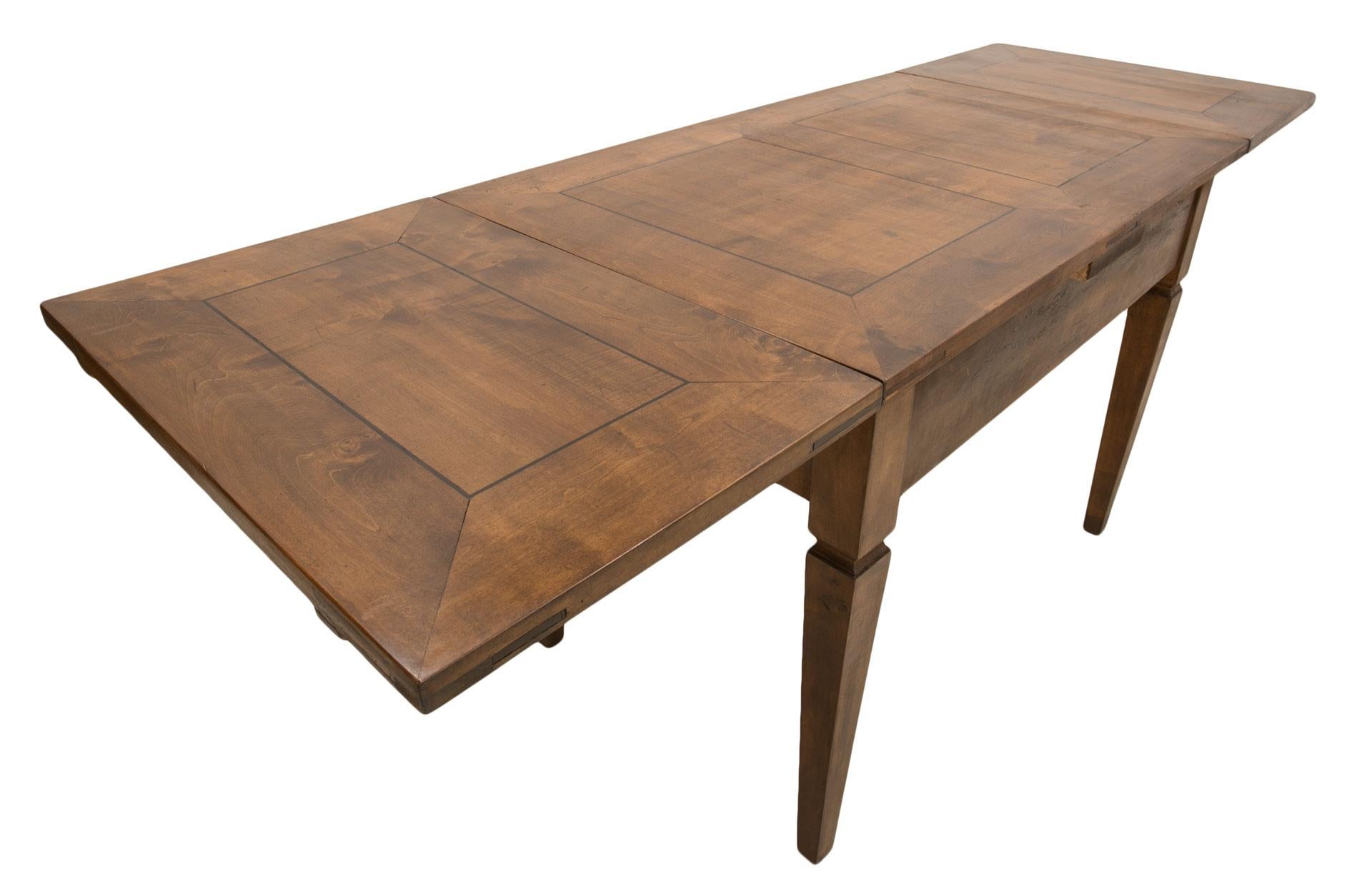 Biedermeier Table, Extandable, Germany, 19th Century 3