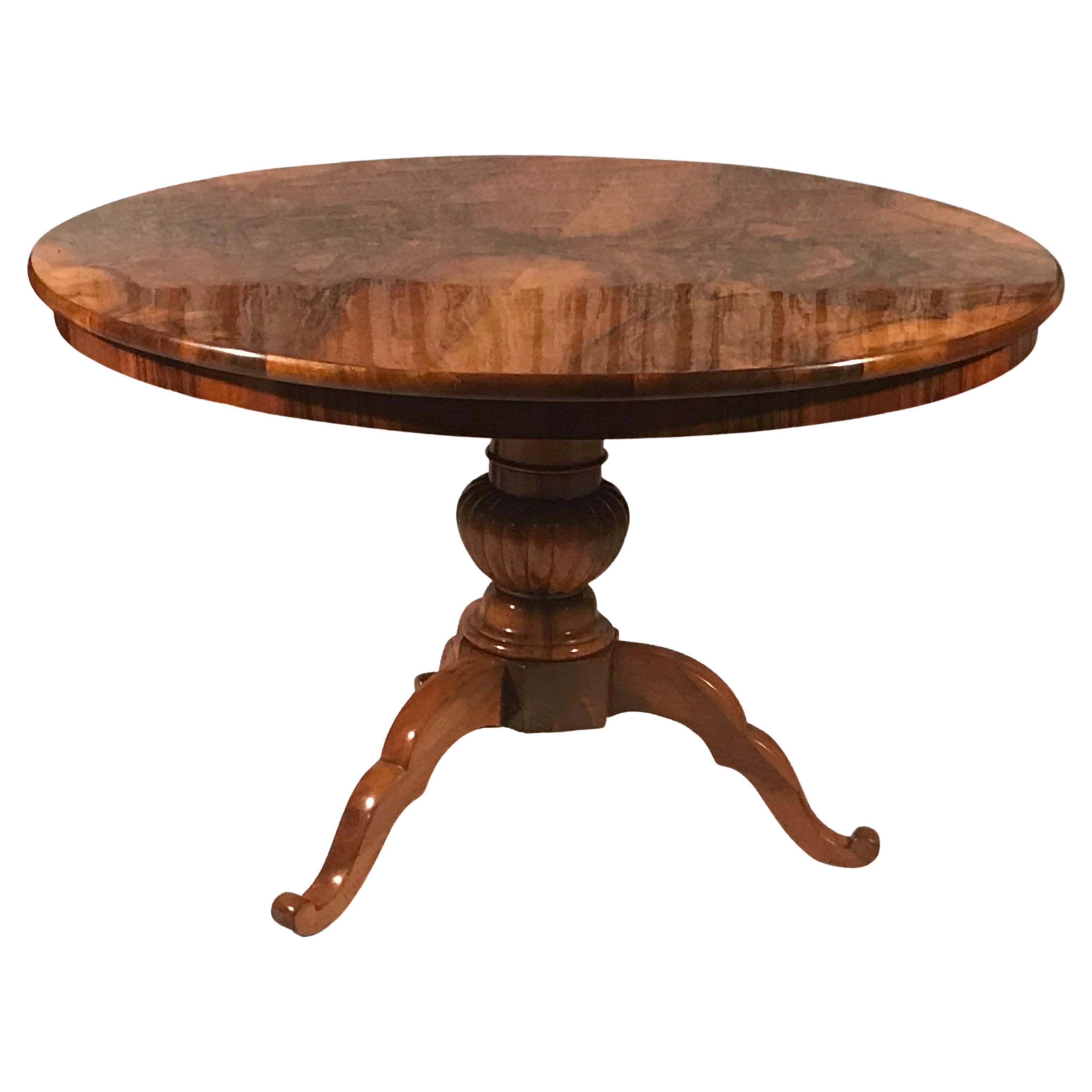 Biedermeier Table, South German, 1830 For Sale