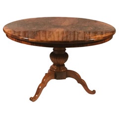 Antique Biedermeier Table, South German, 1830