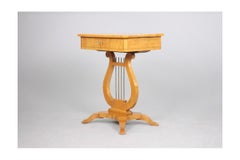 Biedermeier Thread Table, Northern Europe, circa 1890