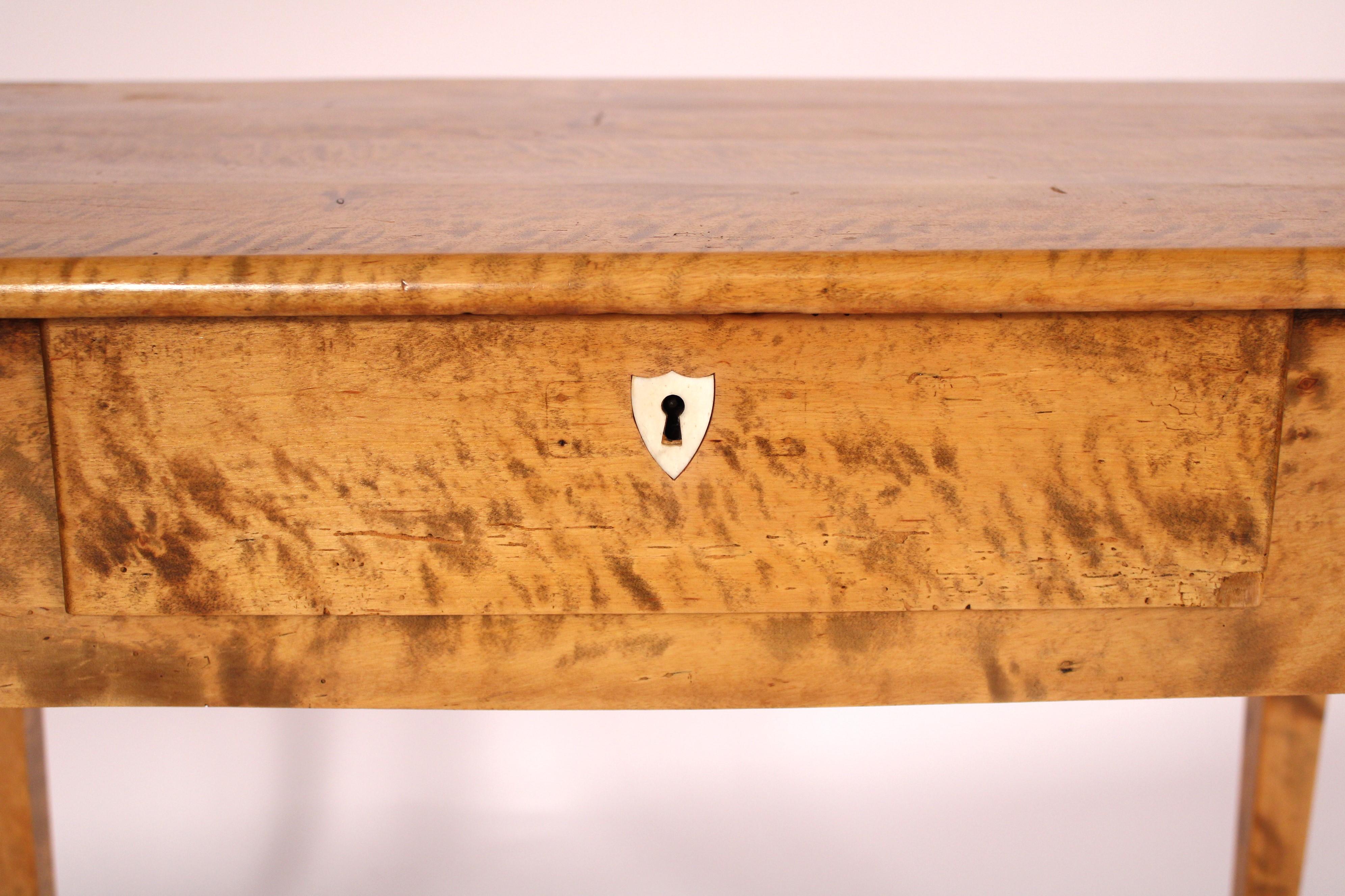 Biedermeier Tiger Maple Writing table 2