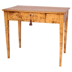 Biedermeier Tiger Maple Writing table