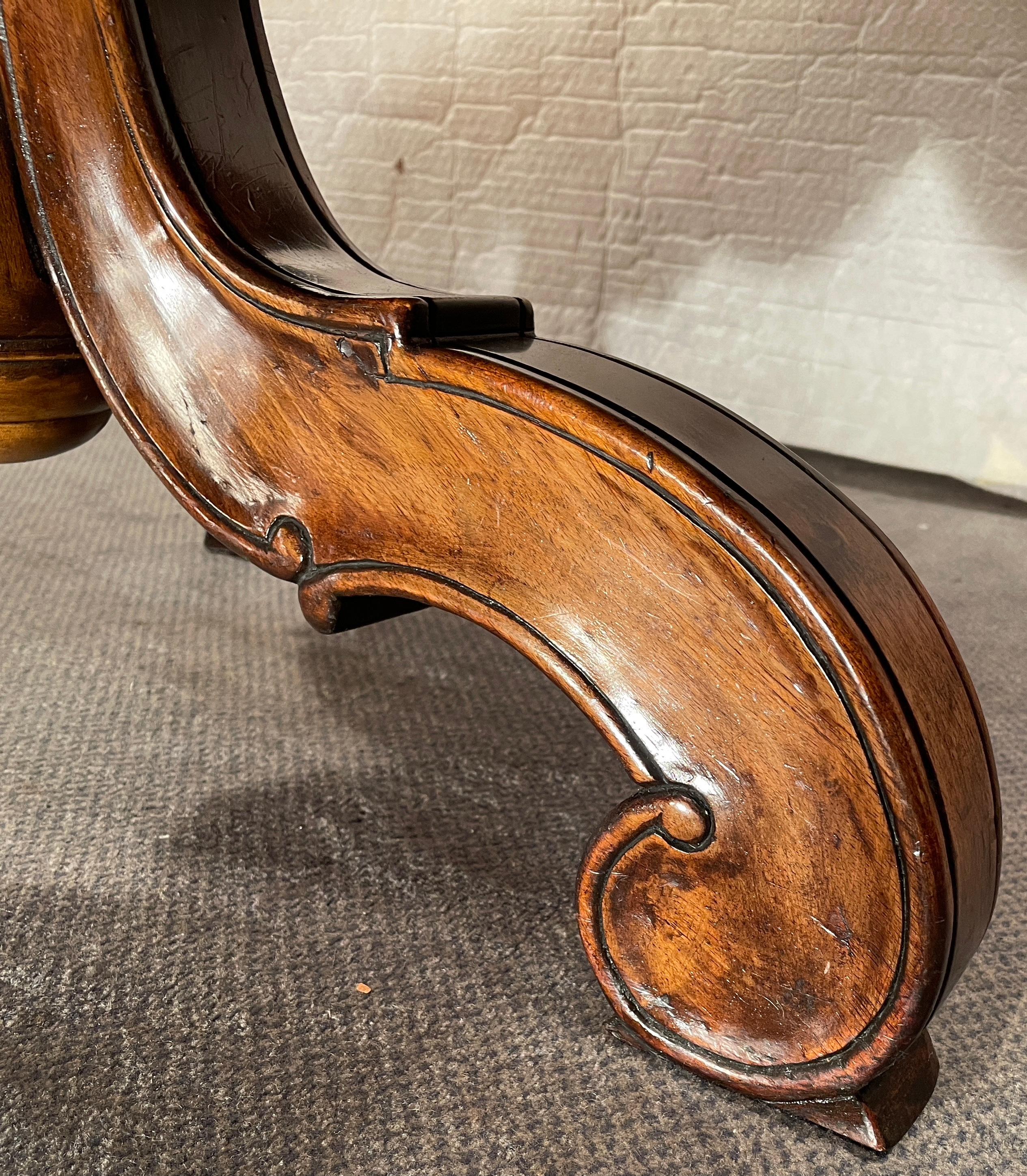 Biedermeier Table, South German 1840 For Sale 1