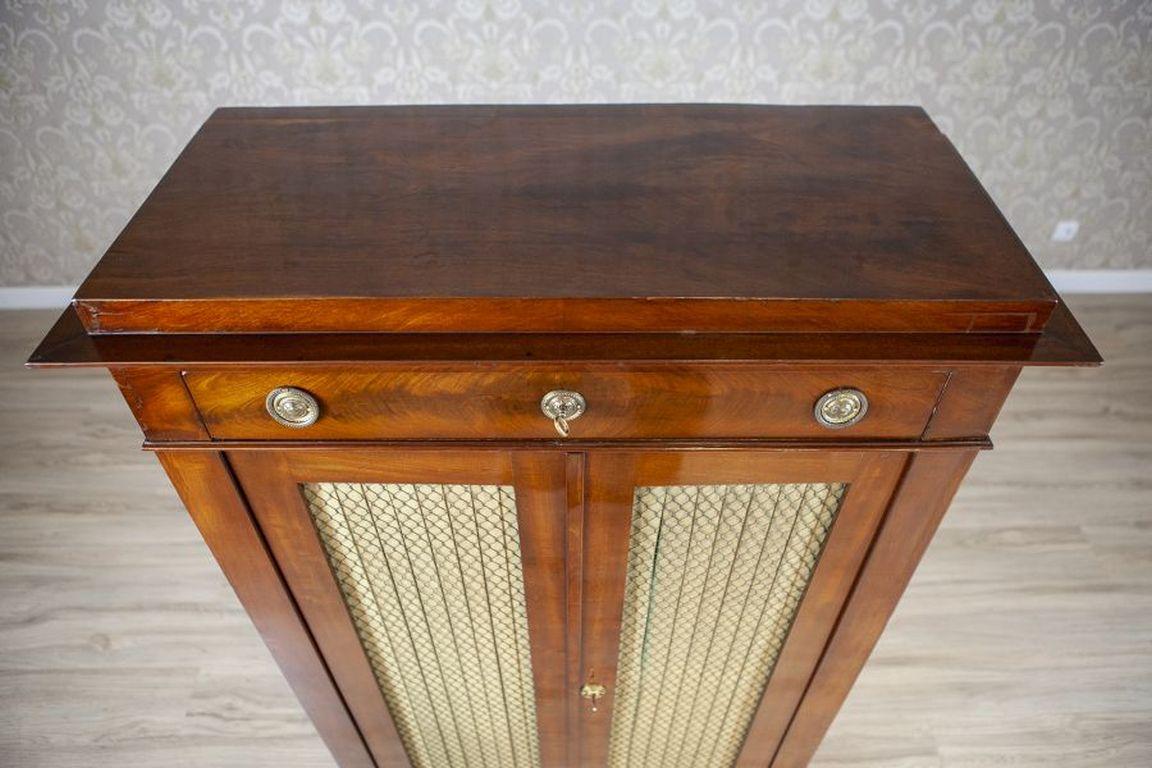 19th Century Vertico Softwood and Walnut Venner in the Biedermeier Style Circa 1850