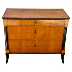 Biedermeier Walnut Chest of Drawers