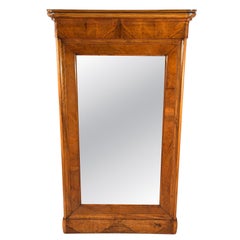Specchio da parete in noce stile Biedermeier, Austria, 1820 circa