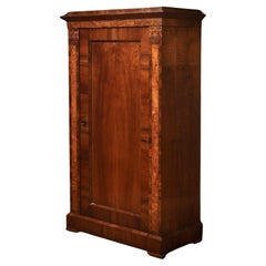 Biedermeier Walnut Wood Wardrobes and Armoires, 1840