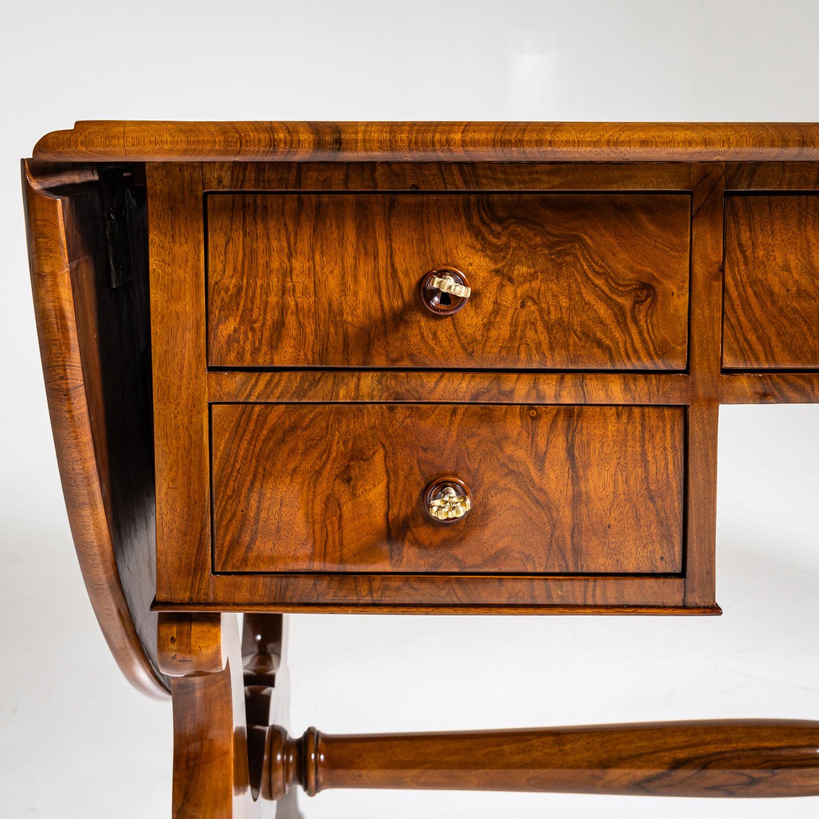 Biedermeier Writing Table, circa 1830 For Sale 2