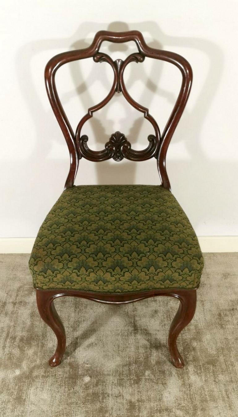 19th Century Biedermeir Chairs 'set 4 pcs.' Danish Wood with 