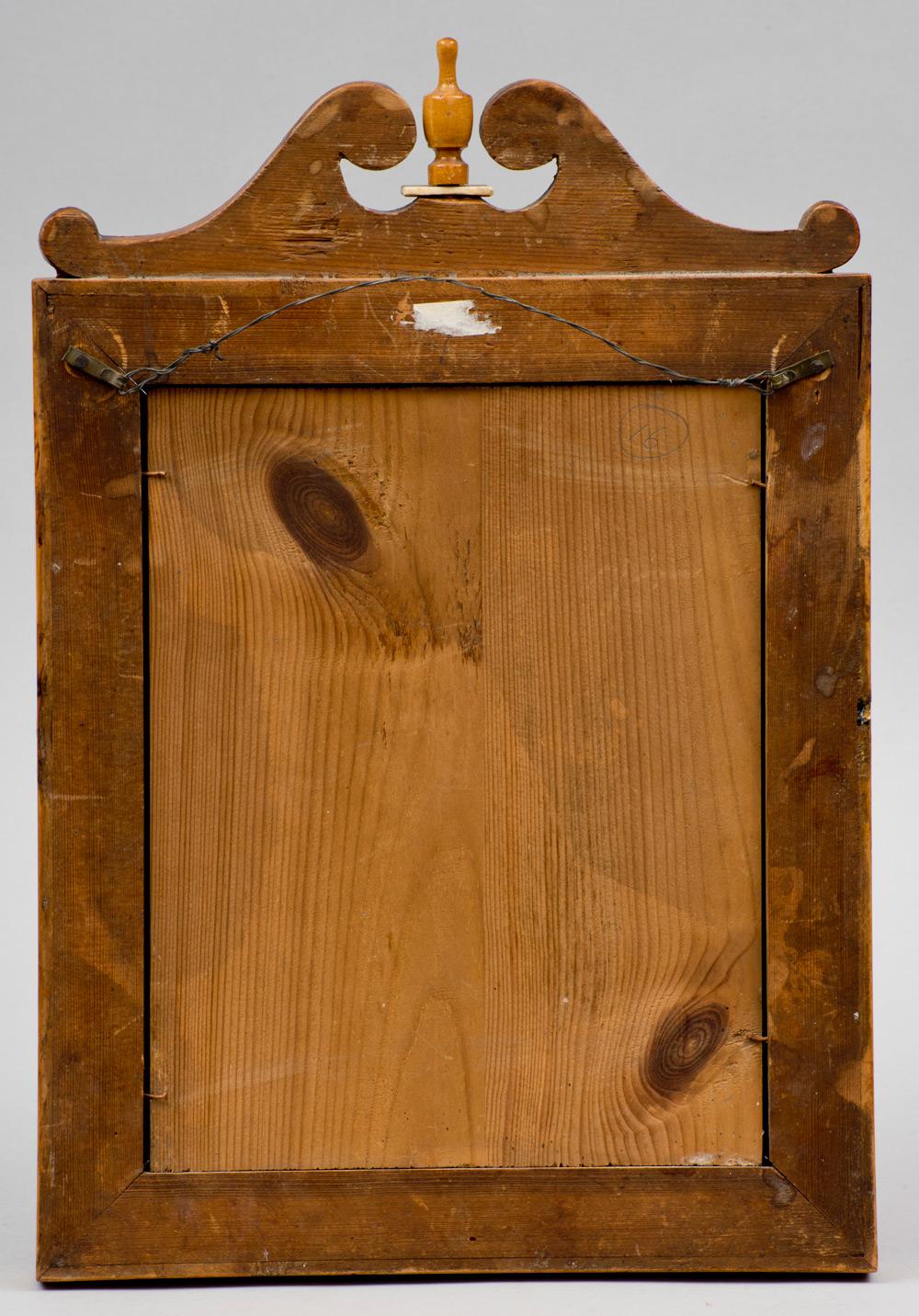 German Biedermeir Maple Mirror