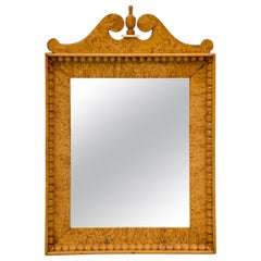 Biedermeir Maple Mirror