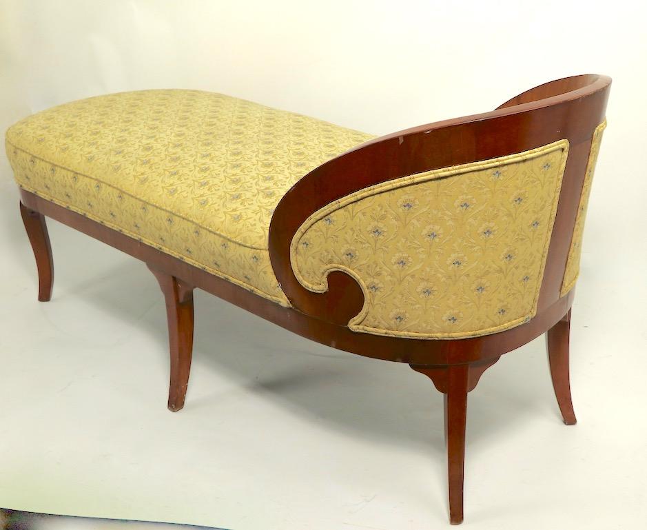 Biedermeier Chaise Lounge Recamier Sofa 8