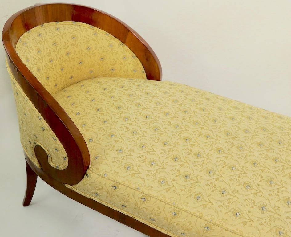 German Biedermeier Chaise Lounge Recamier Sofa