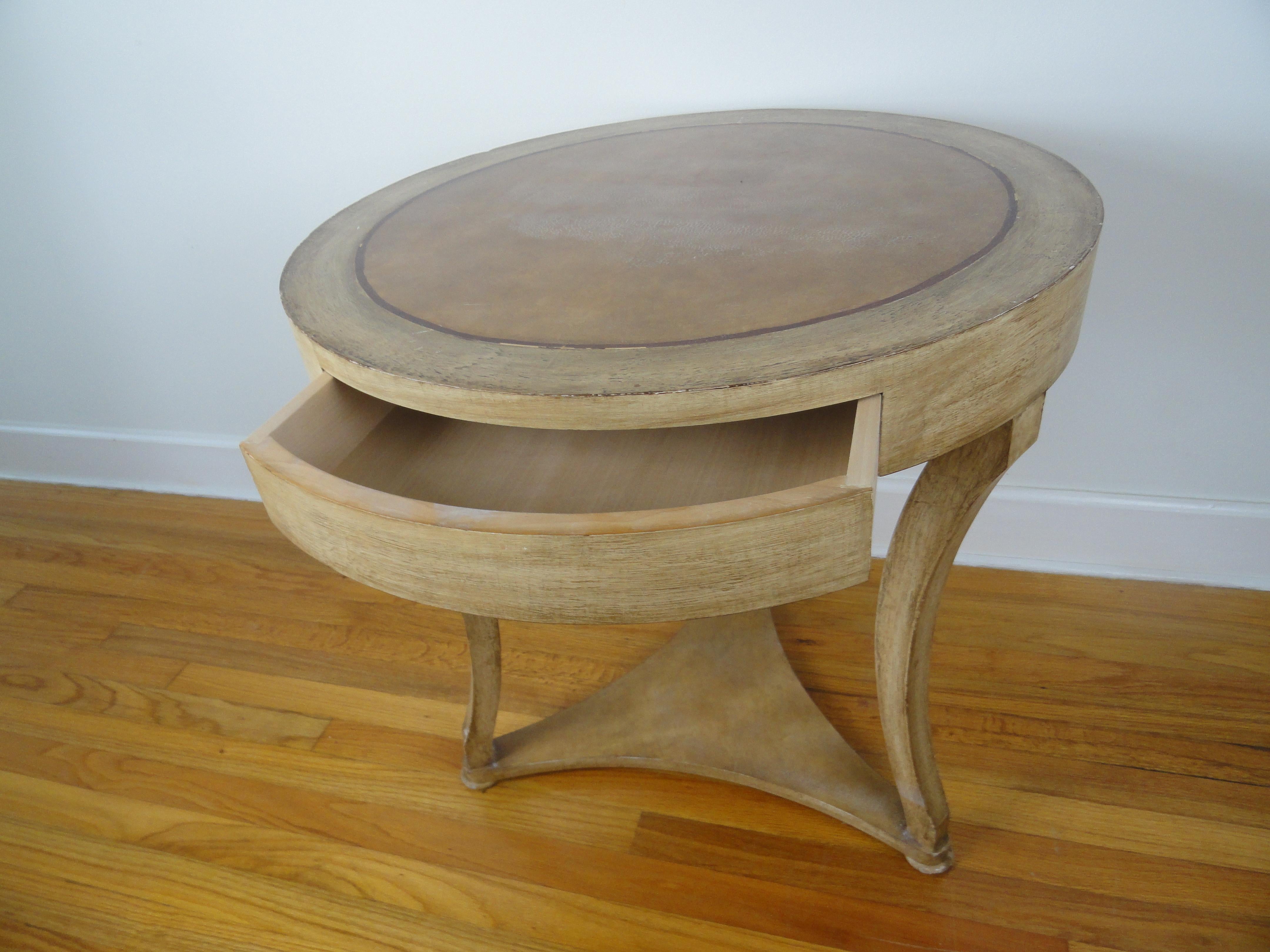 Biedermier Style Round Table For Sale 2