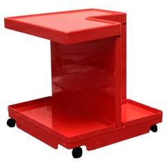 Bieffeplast Bar Trolley or Magazine Holder, Italy 1970s