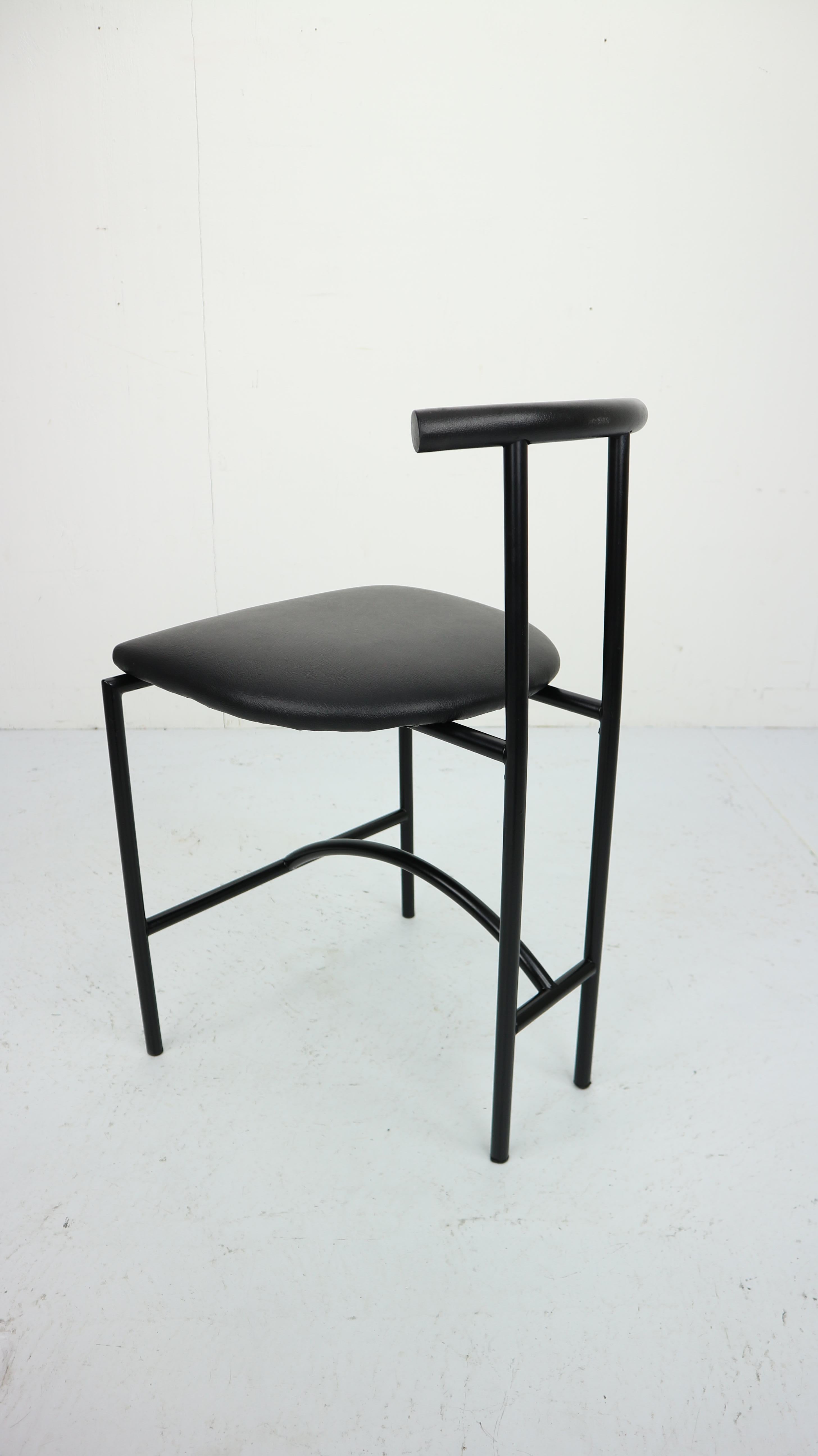 Metal Bieffeplast 'Tokyo' Chair by Rodney Kinsman, 1985, Italy