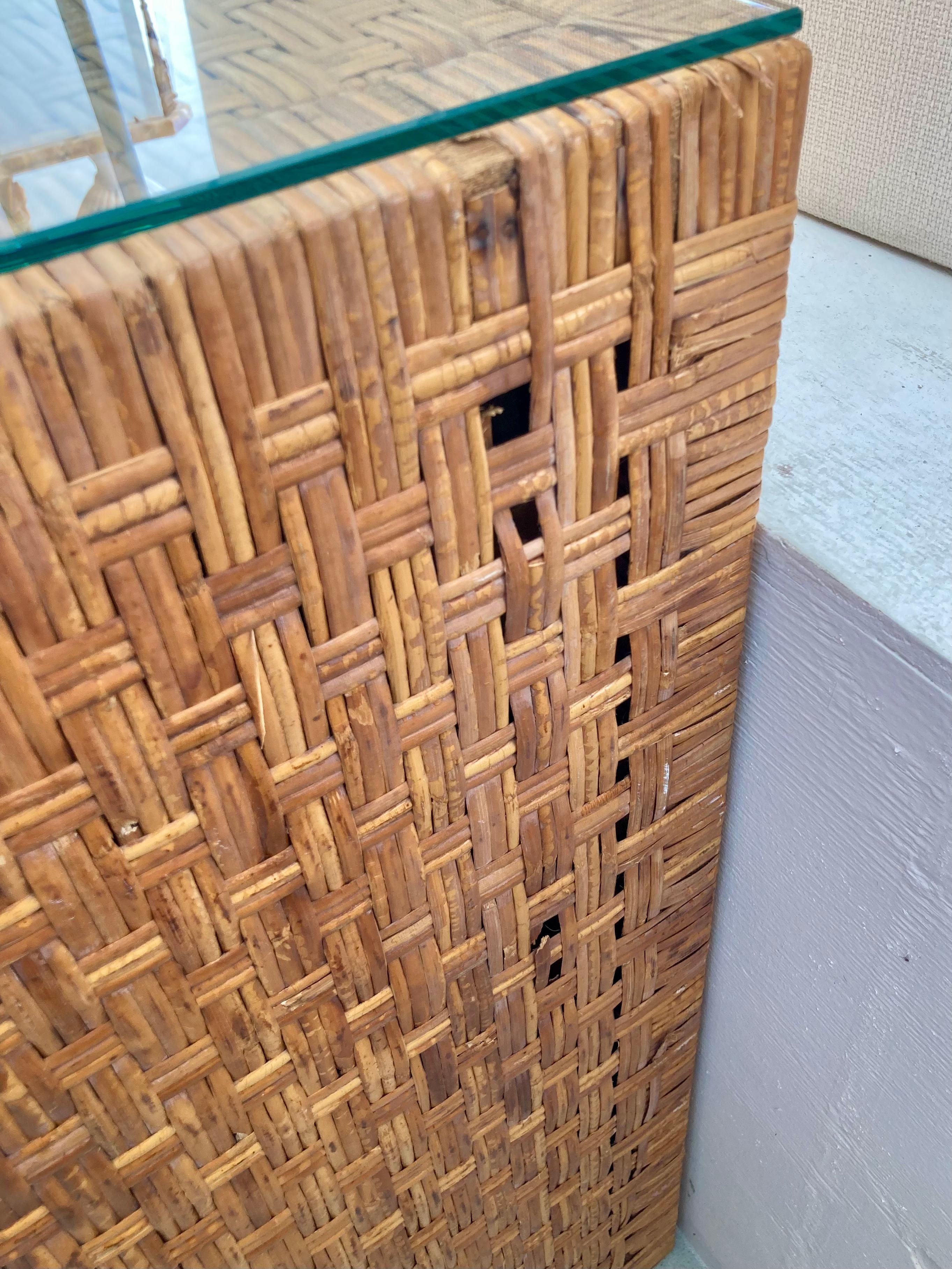 Bielecky Brothers Billy Baldwin Rattan Chest 9
