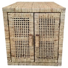 Bielecky Brothers Boho Chic Rattan Two Door Cabinet