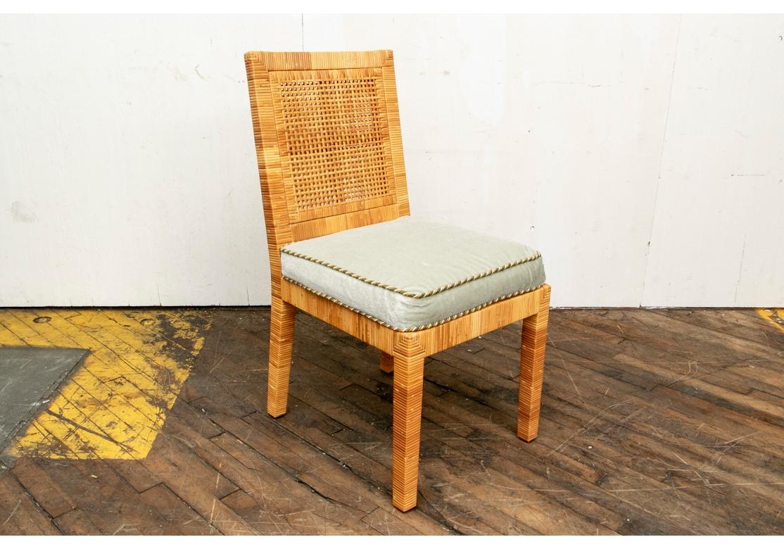 Bielecky Brothers Ny Single Rattan Chair with Secured Seat Cushion For ...