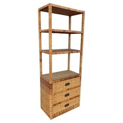 Bielecky Brothers Rattan Etagere Chest