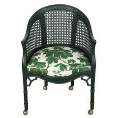 Bielecky Brothers Style Rattan Dining Table and Chairs Set