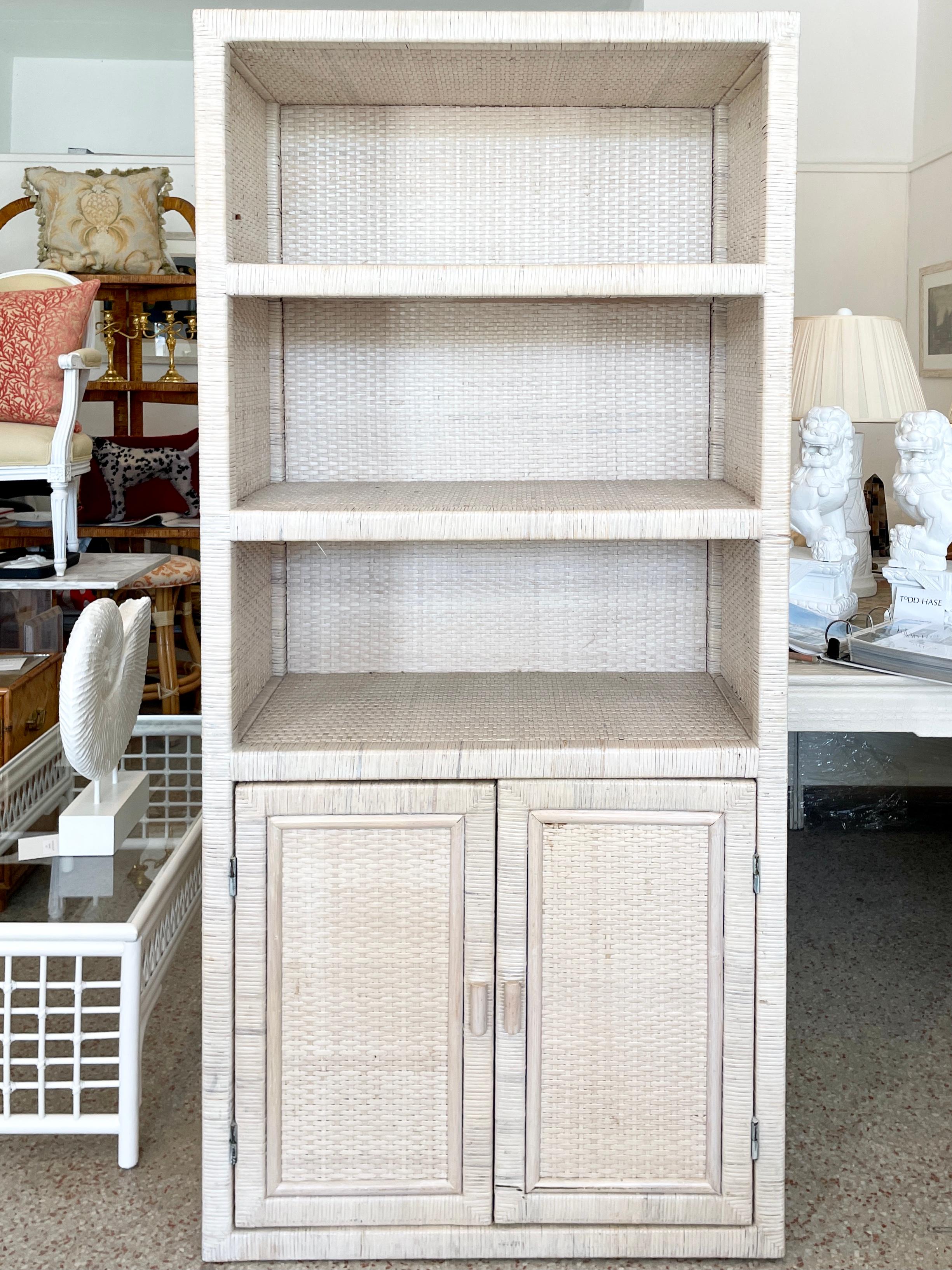Bielecky Brothers White Washed Etagere In Good Condition In Los Angeles, CA