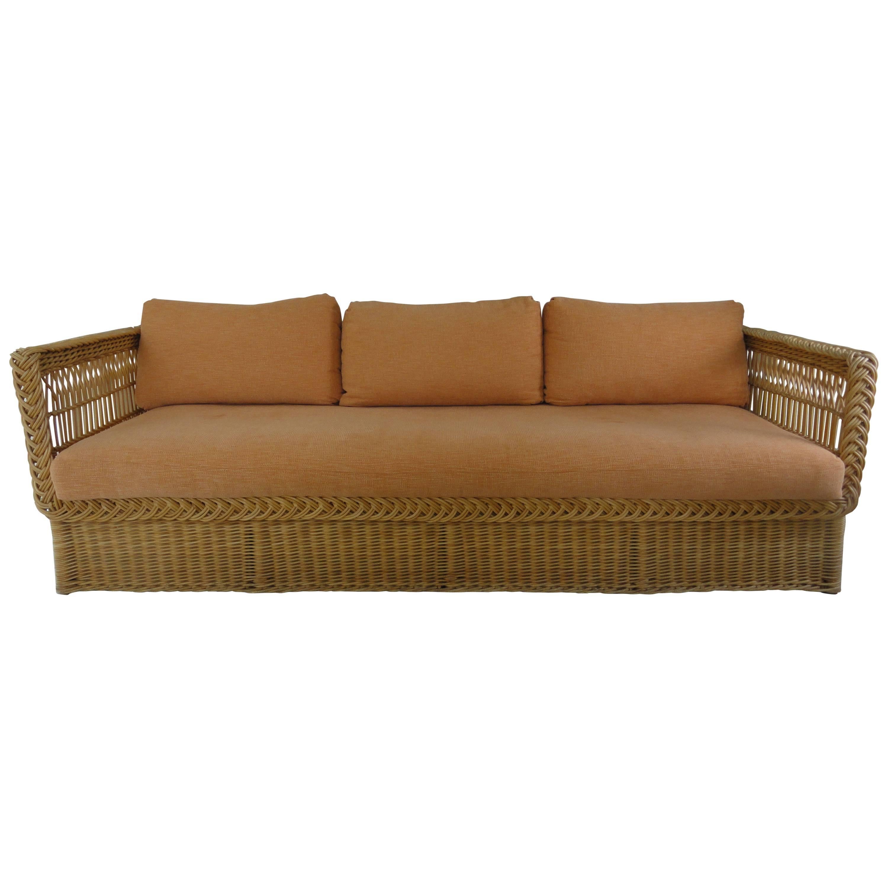 Bielecky Wicker Sofa