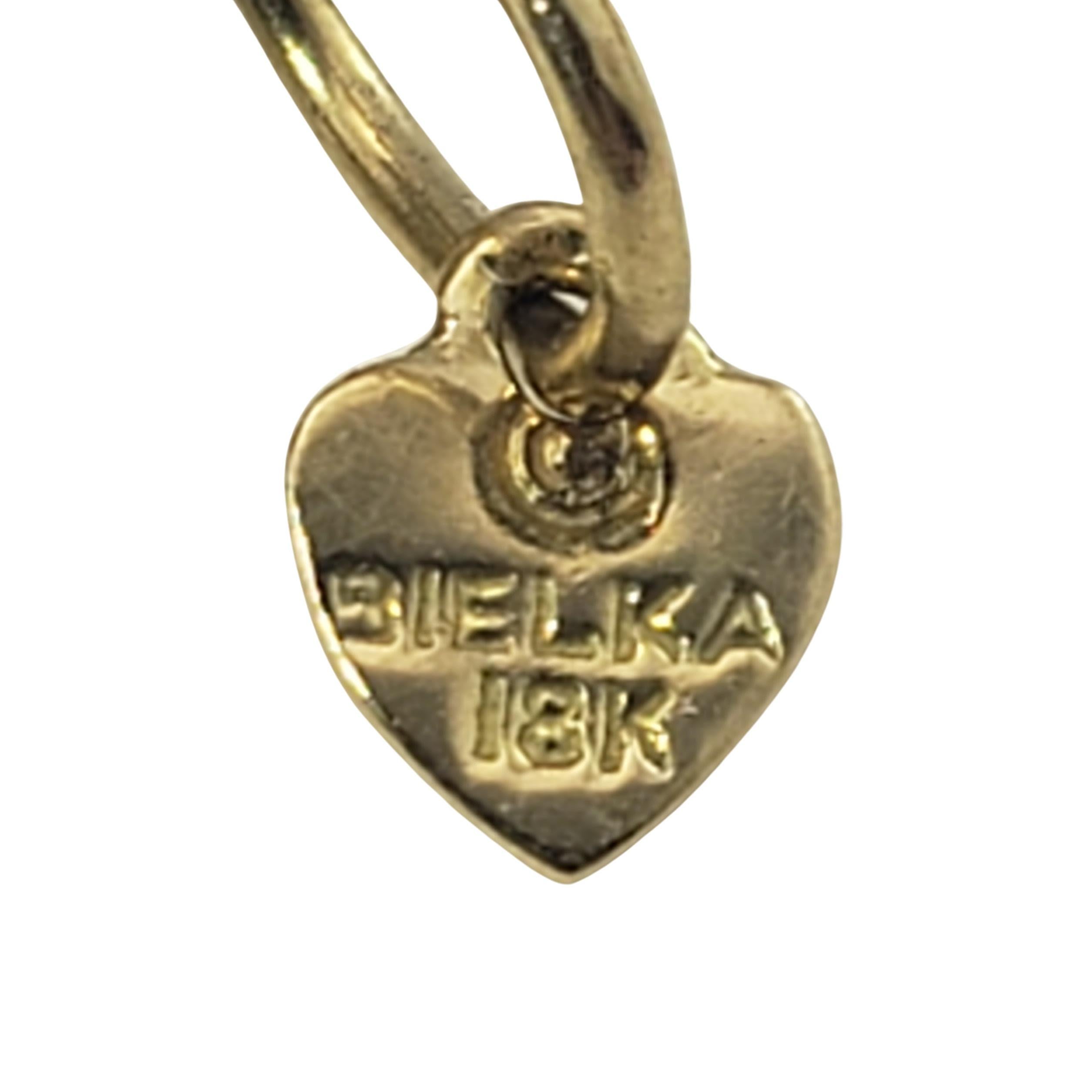 Bielka 18 Karat Yellow Gold Sea Turtle Charm 1