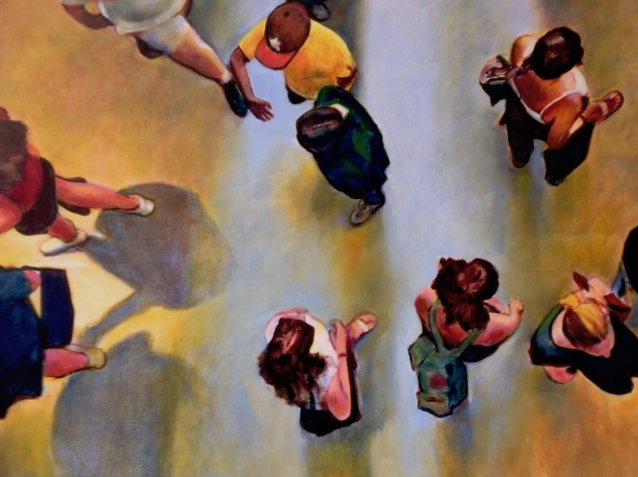 Pittura del soffitto - Figurative Painting Marrone di Biff Elrod