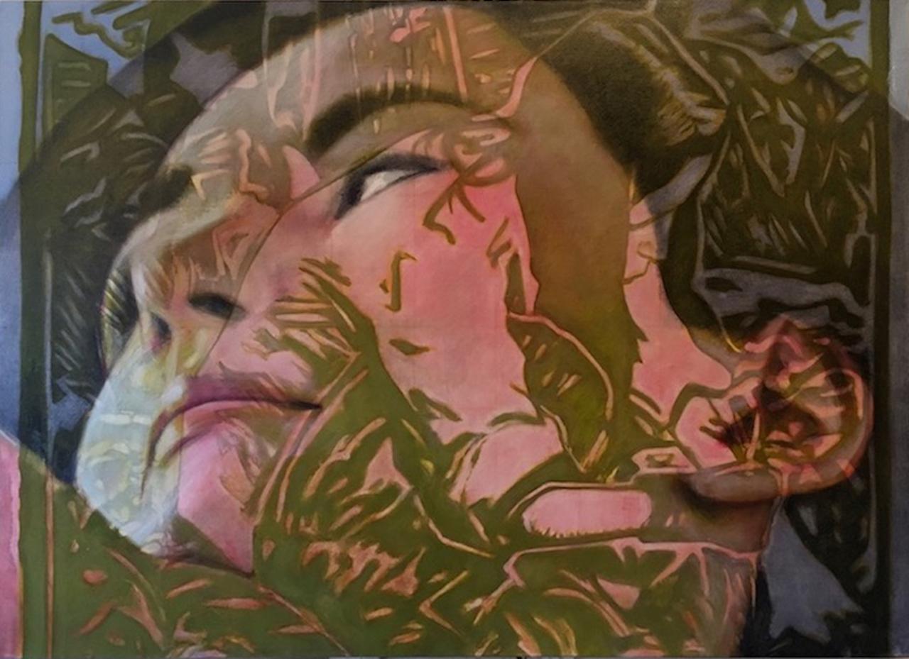 Figurative Painting di Biff Elrod - Sguardo laterale