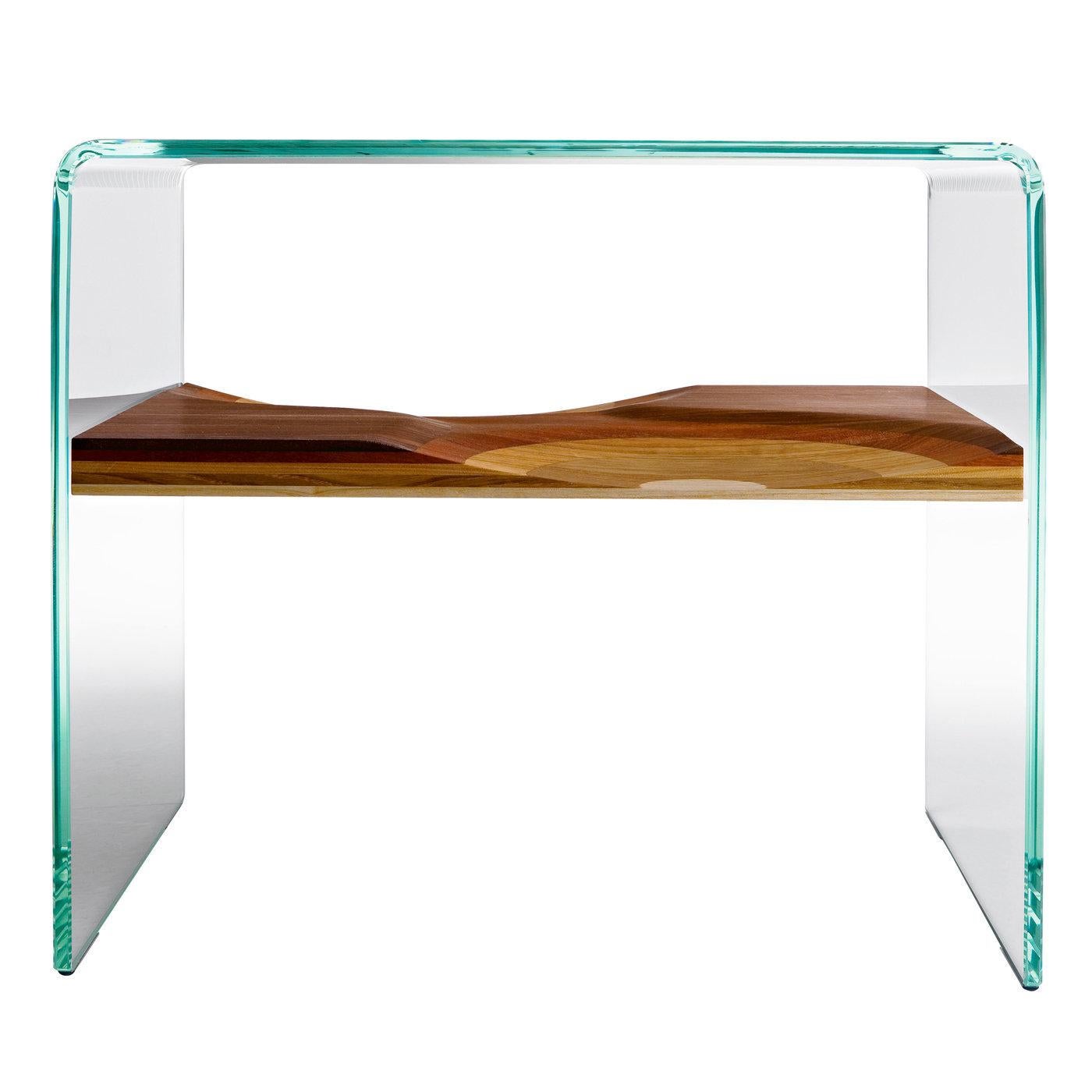 Bifronte-Beistelltisch von StH und Toyo Ito (Glas) im Angebot