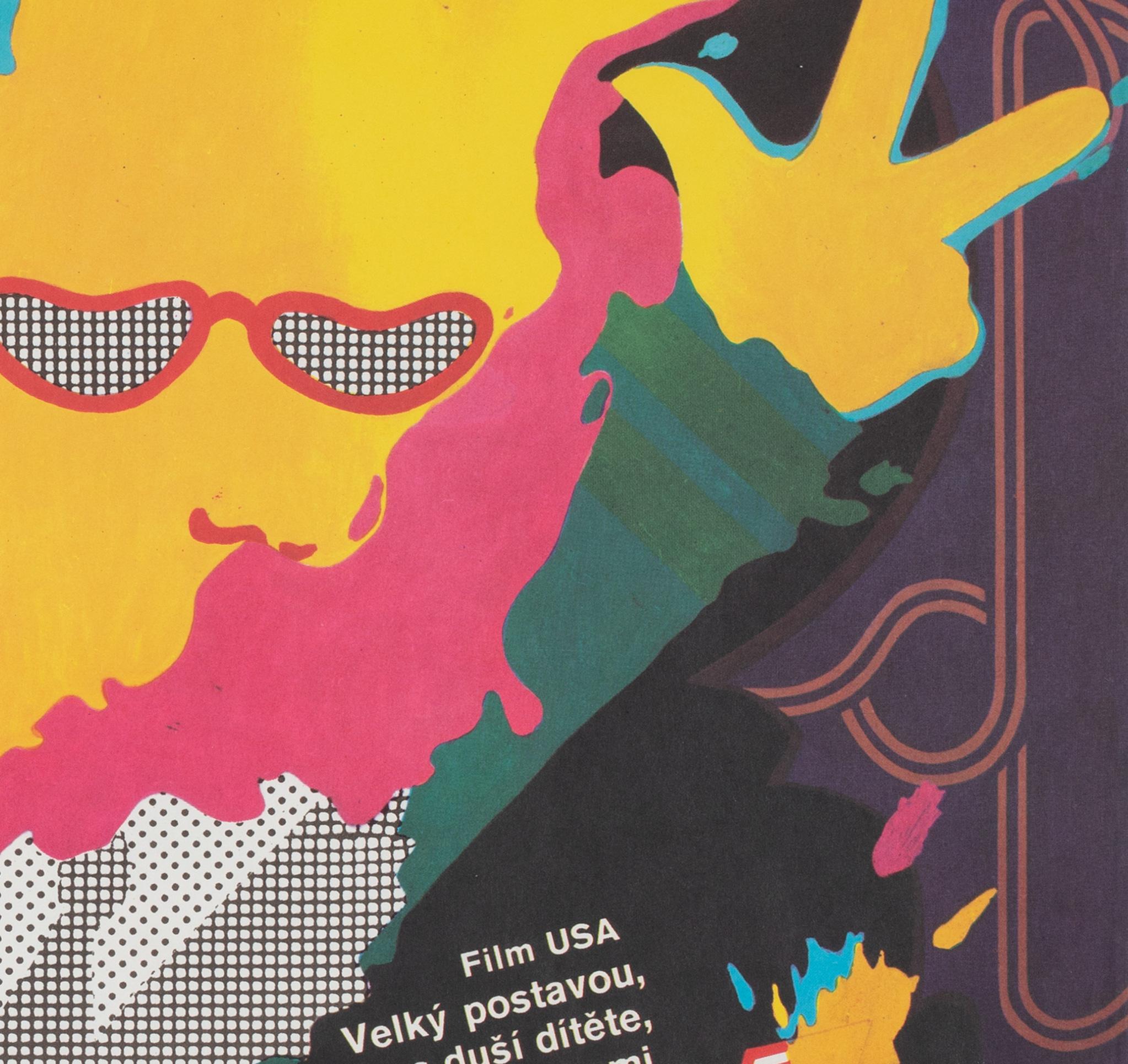 Gran cartel de película checa A1 de 1988, Bartosova Papel en venta