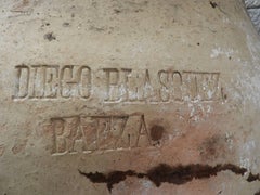 Big 20th Century Spanish Olive Jar