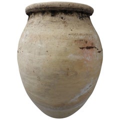 Big 20th Century Spanish Olive Jar