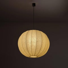 Big 23 inches Cocoon ceiling lamp by Goldkant Leuchten, Germany, 1960s