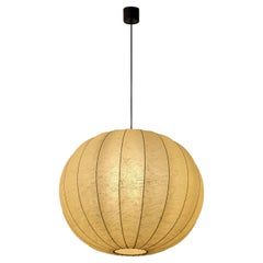  Big 23 inches Cocoon ceiling lamp by Goldkant Leuchten, Germany, 1960s