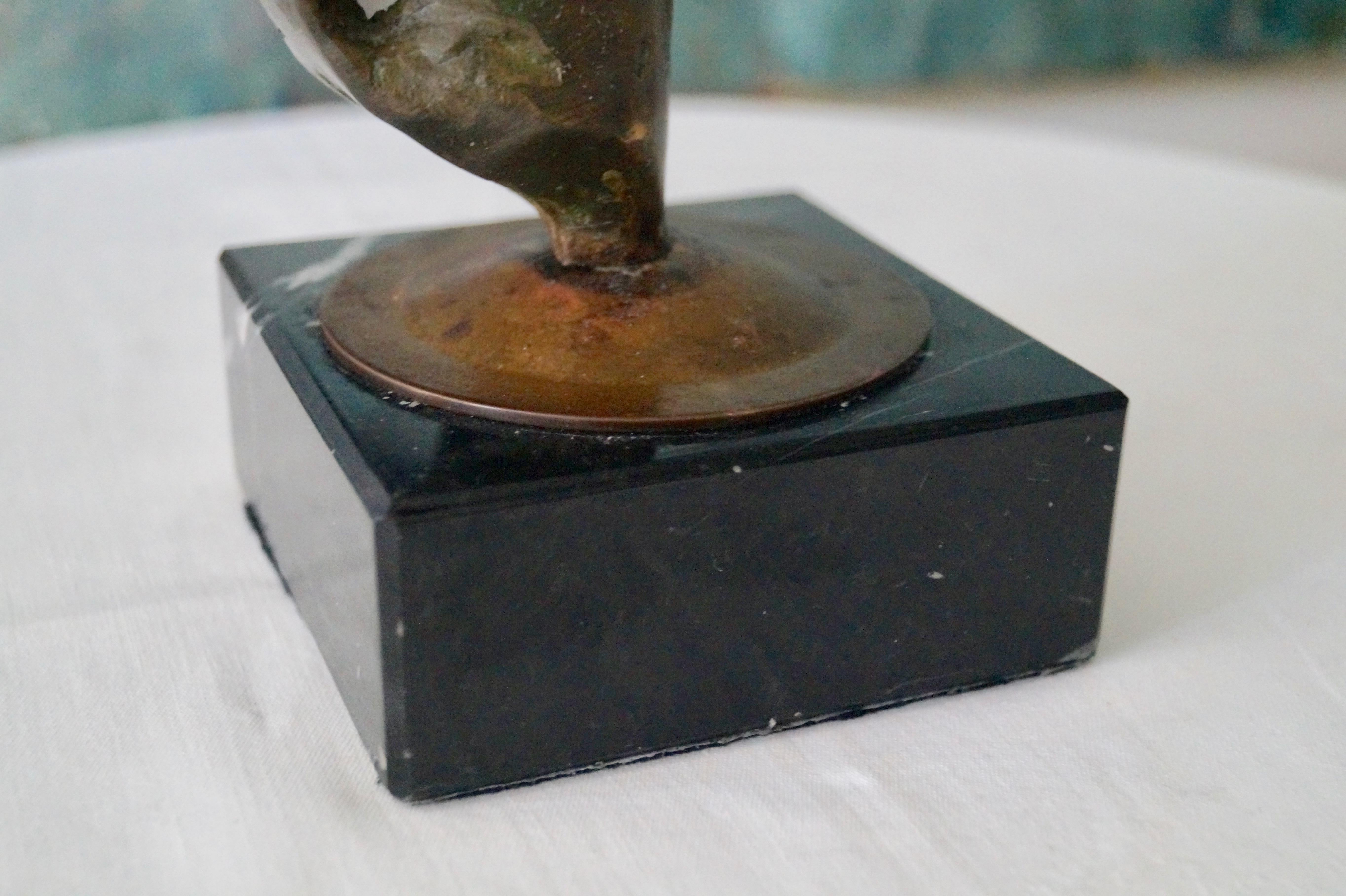 Big Abstract Bronze Sculpture. Valentin Vassilev, US, 1990s In Good Condition In BAAMBRUGGE, NL