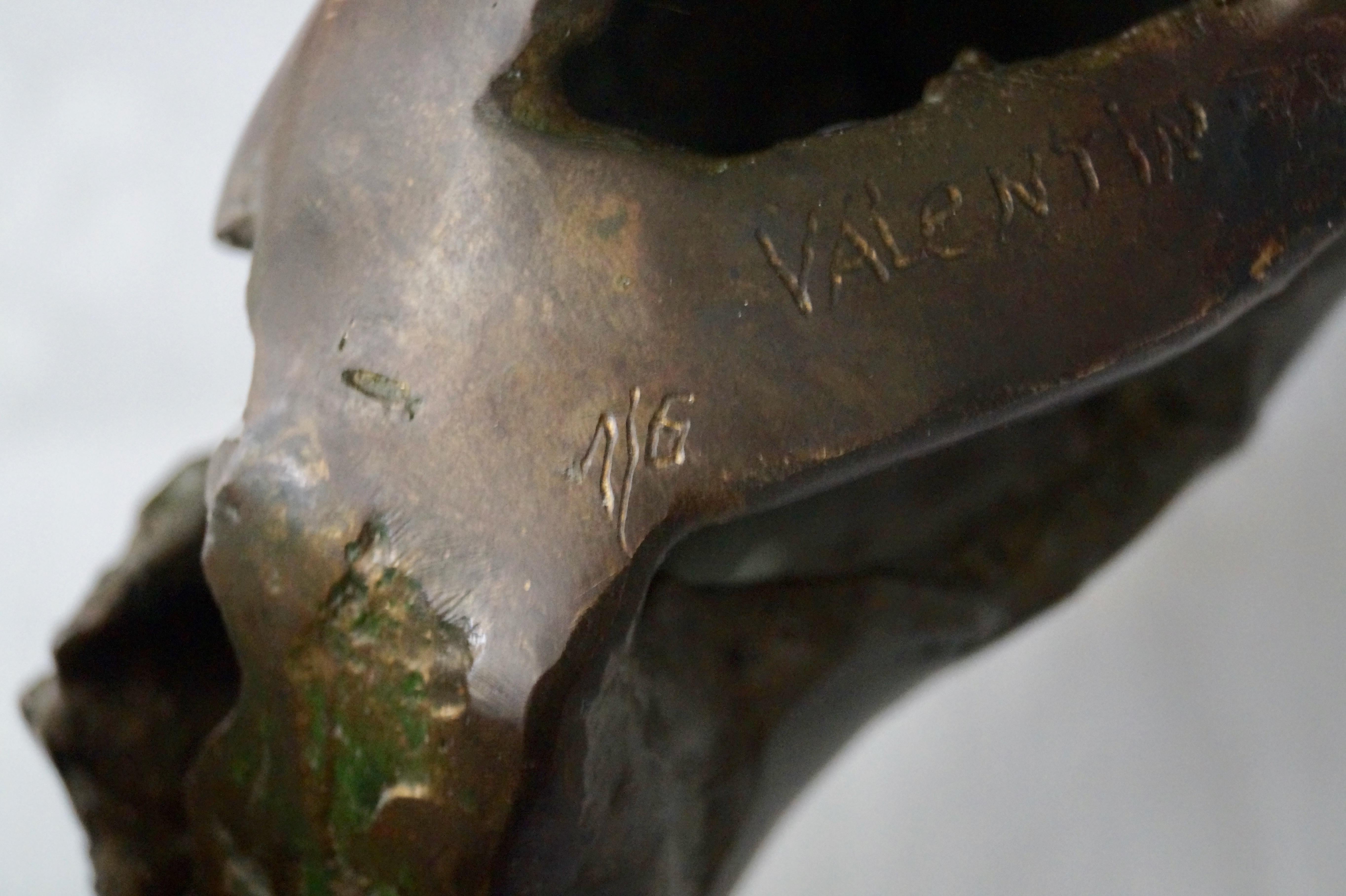 Big Abstract Bronze Sculpture. Valentin Vassilev, US, 1990s 1