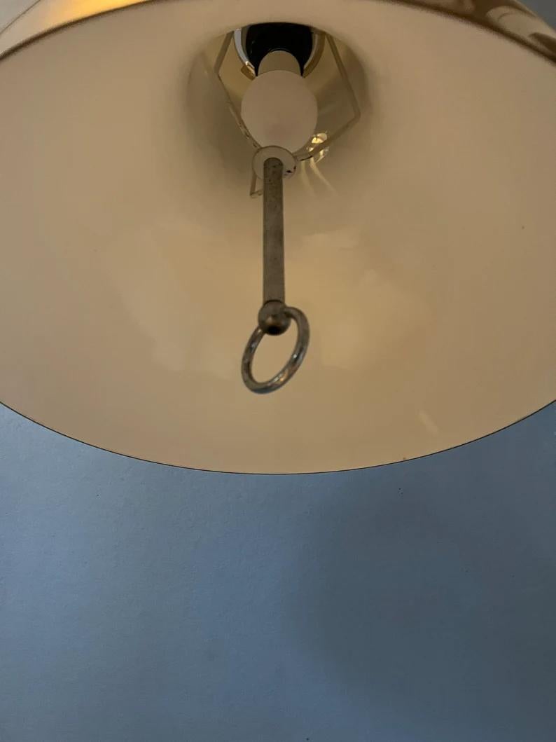 Grande lampada a sospensione A Space AGE in vetro acrilico, anni '70 in vendita 3