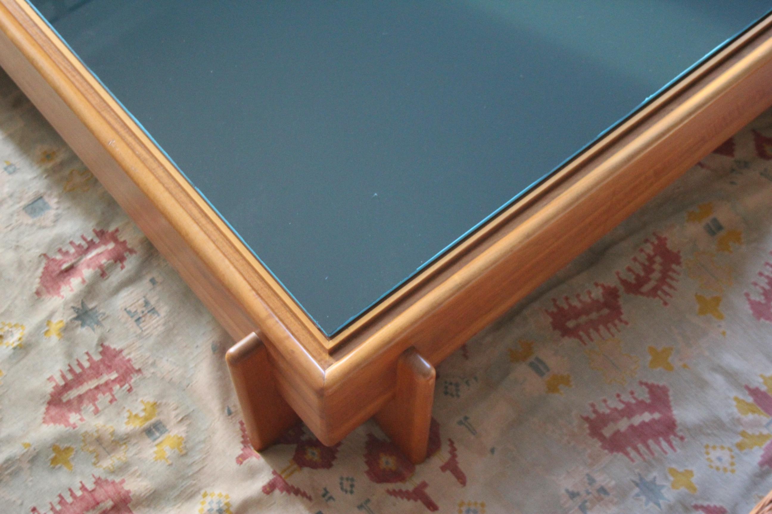 Big Afra and Tobia Scarpa style coffee Table For Sale 3