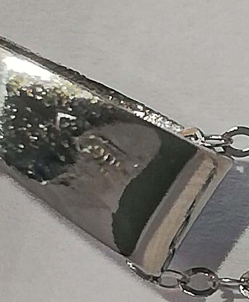 Ametista grande, Onice, Diamanti, Platino, Oro rosa 14 Kt e  Ciondolo in oro bianco. in vendita 1