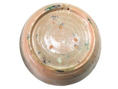 Big Ancient Fajalauza Bowl with Pomergranate, Circa 1900
