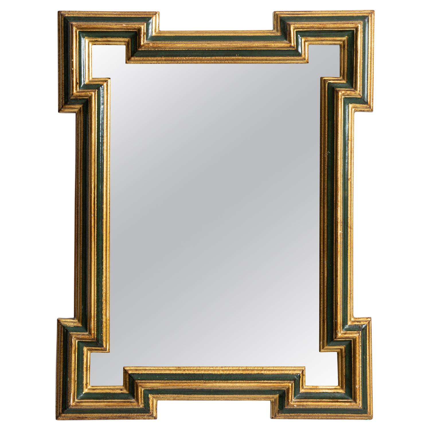 Big and Decorative Mirror Produced in Sweden For Sale