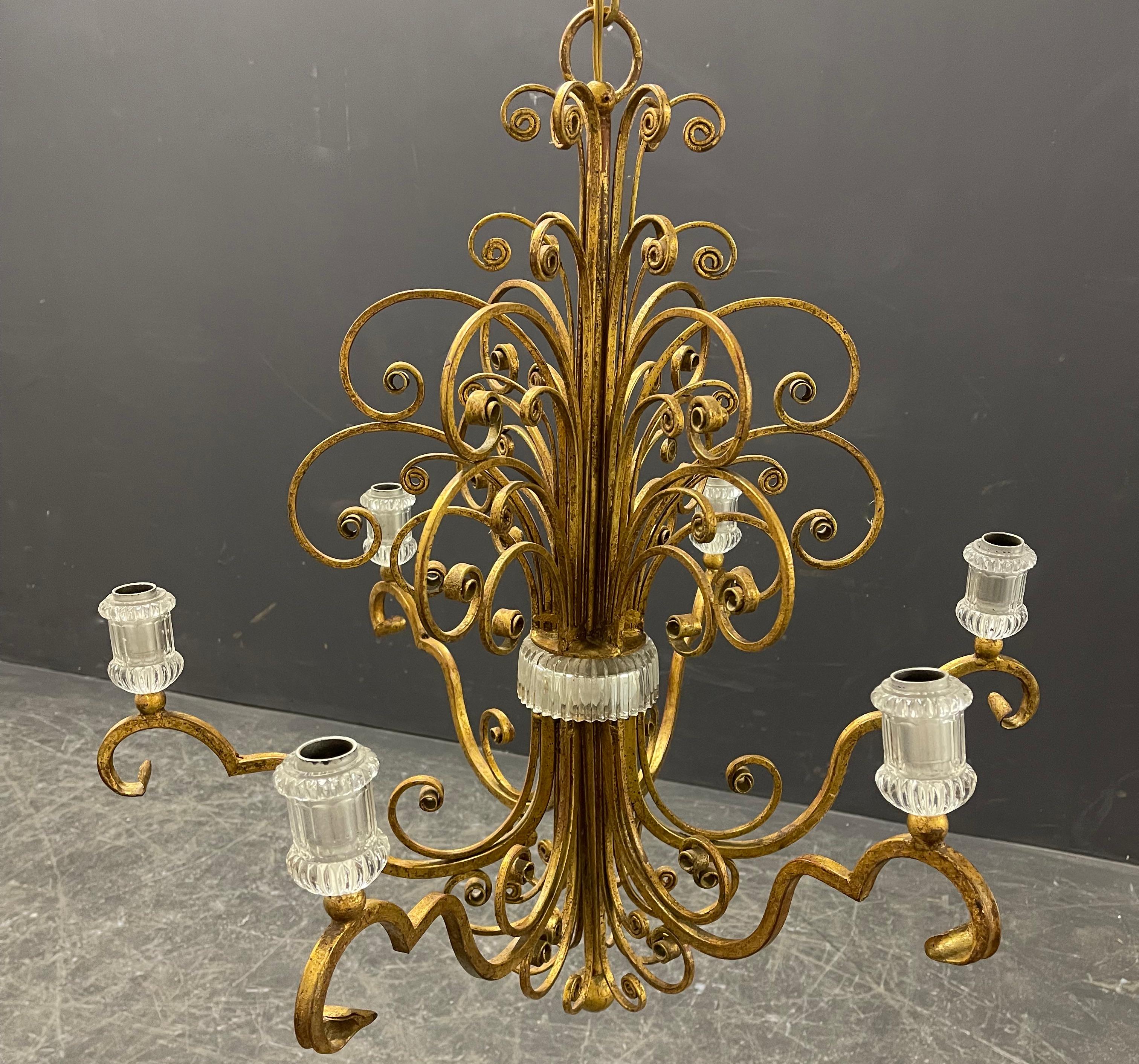grande e imponente lampadario Maison Bigli in vendita 4